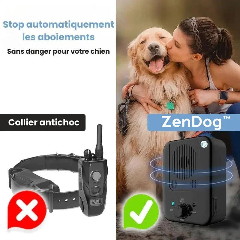 ZenDog™ | Dispositif anti-aboiement pour chien 1st Horizon