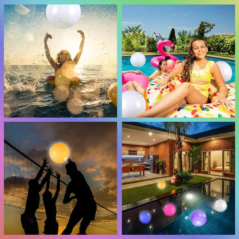 GlowBall™ - Balle étanche avec lumière LED intégrée 1st Horizon