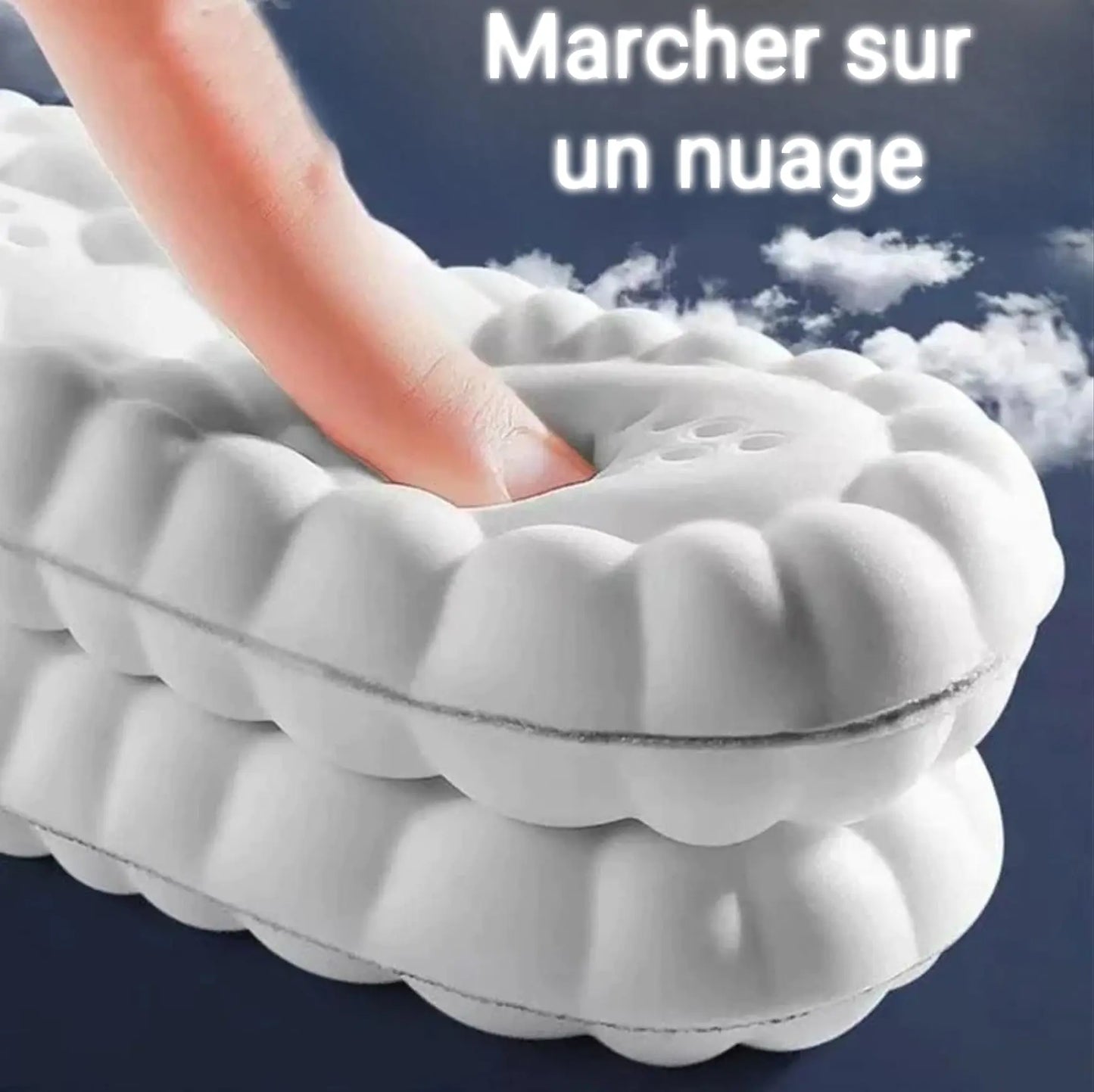 Semelle intérieure avec technologie 4D Cloud - super douce ! 1st Horizon