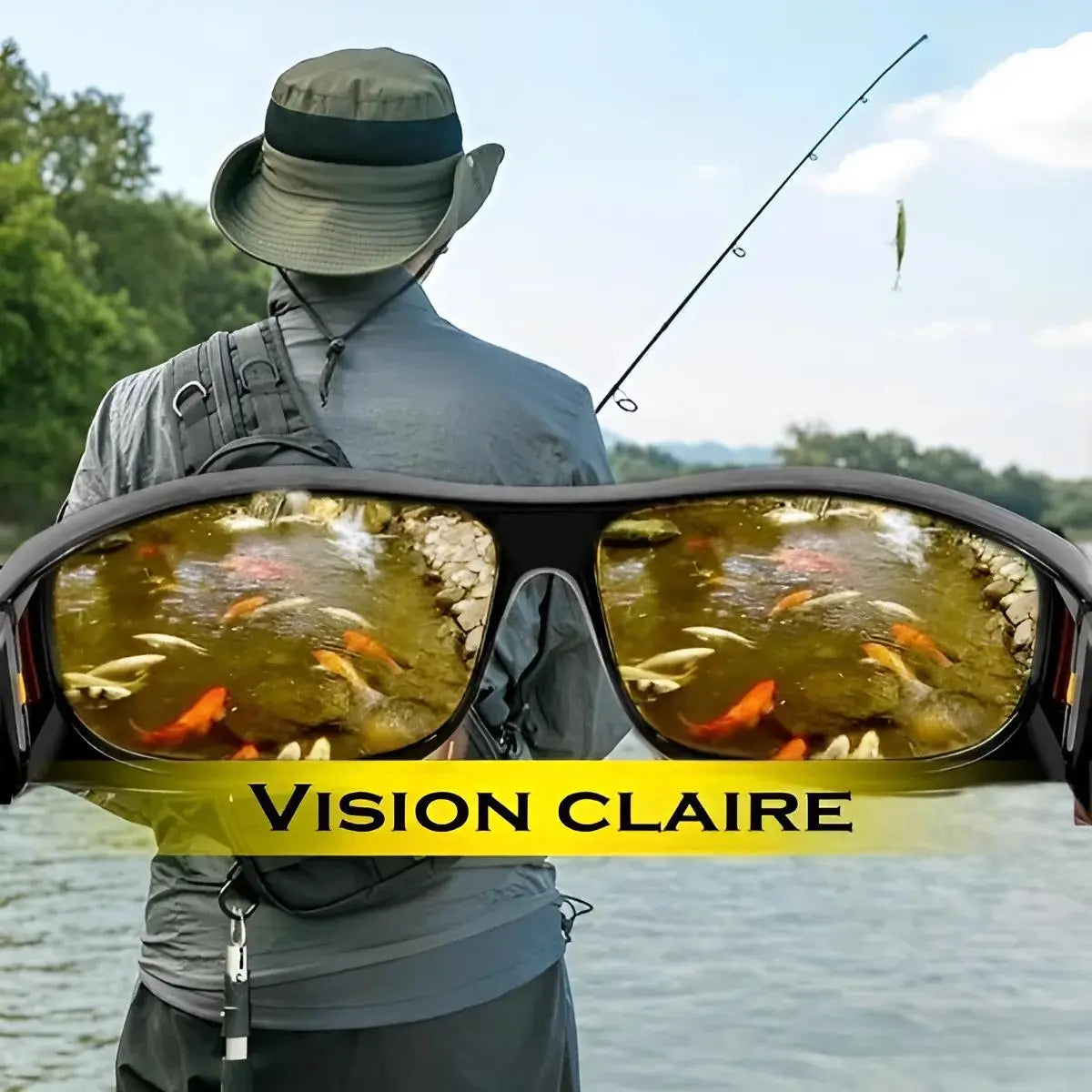 AquaVision Pro™ | Lunettes de pêche polarisées 1st Horizon