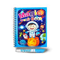 Sprecenk 5 Pièces Livre Magique à L'Eau, Livre De Dessin Magique De L'Eau Réutilisable - 2